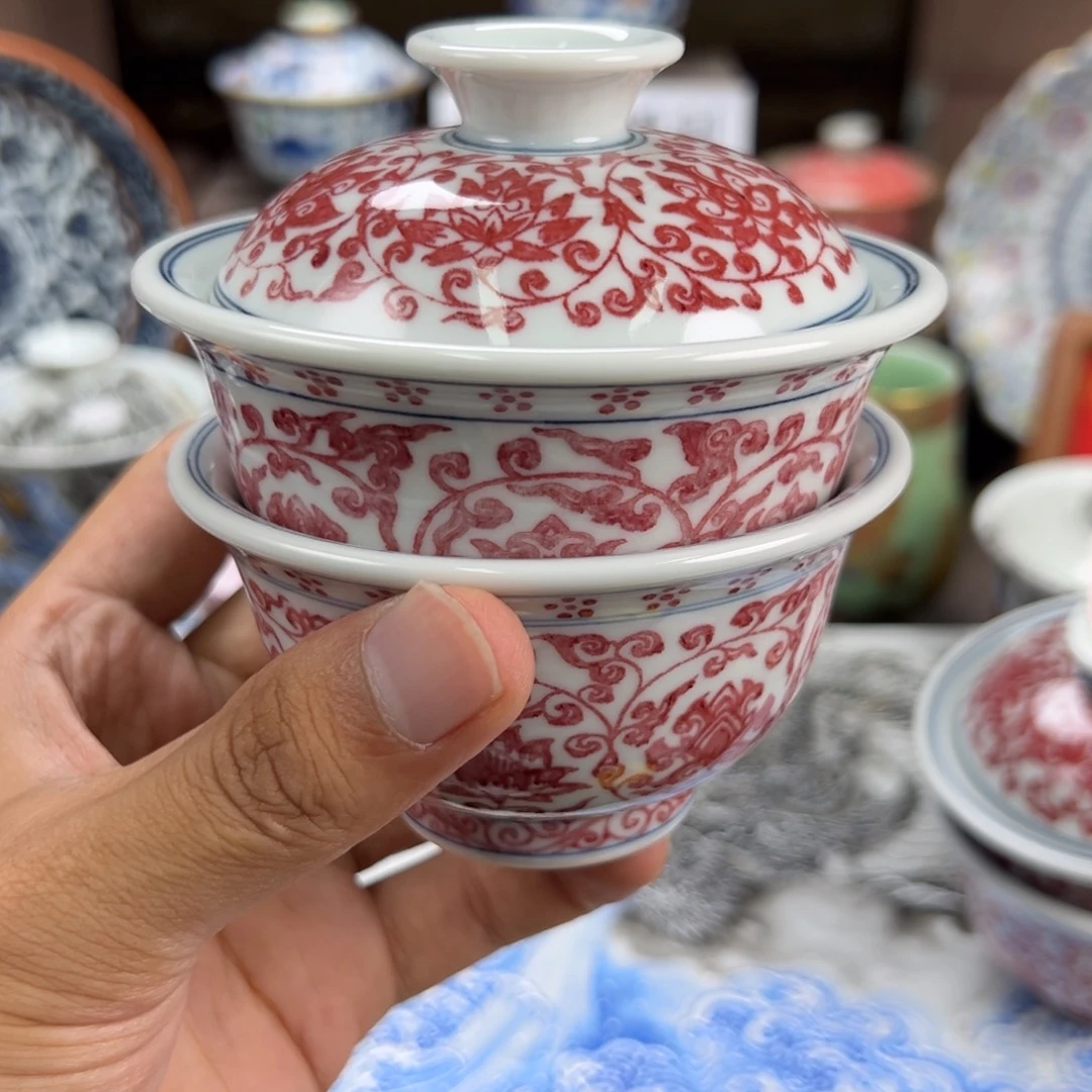 j***余瓷片景德镇手工手绘陶瓷