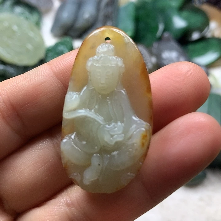 颈饰未镶嵌和田玉