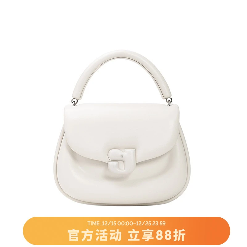 KUNOGIGI/古良吉吉猪猪包中号GIGI包斜挎白色小众包包秋日琥珀风