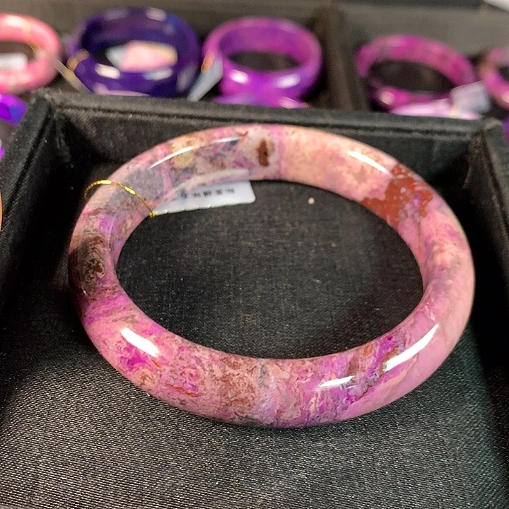 苏纪石（舒俱来）未镶嵌手镯