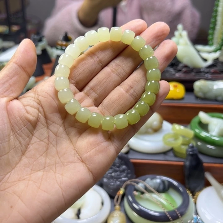 未镶嵌手串和田玉不****怪