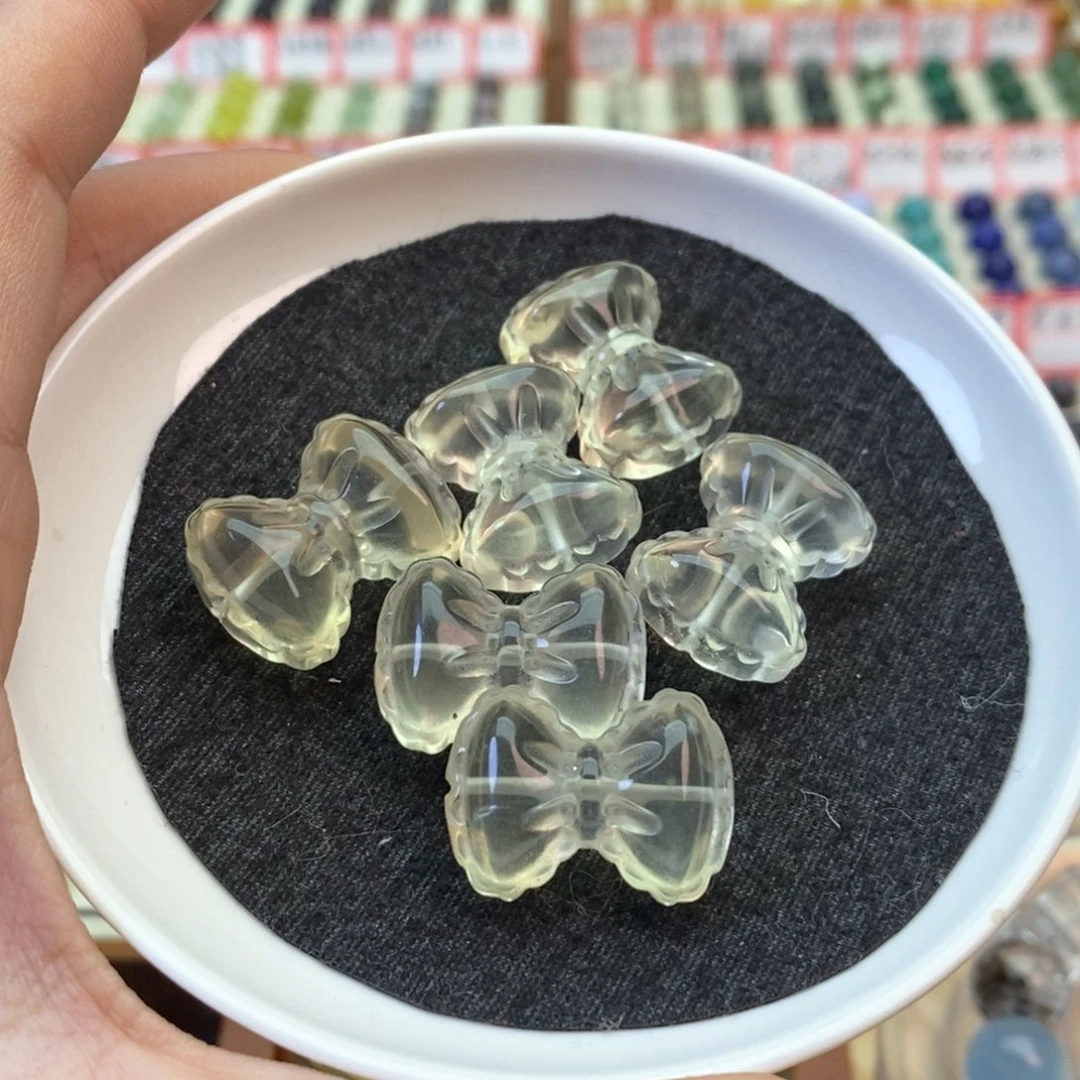 未镶嵌手串水晶蝴蝶结