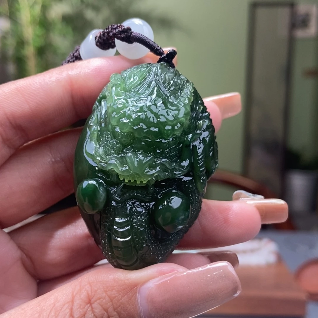 和田玉未镶嵌颈饰你****天