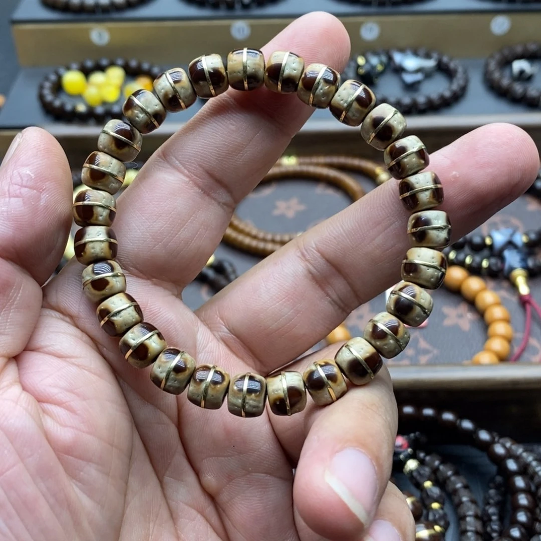 紫金鼠手串J*x花皮鼠手串