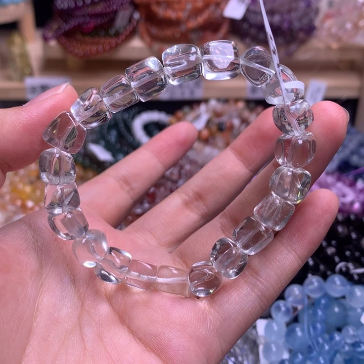 未镶嵌手串水晶绿水冰块