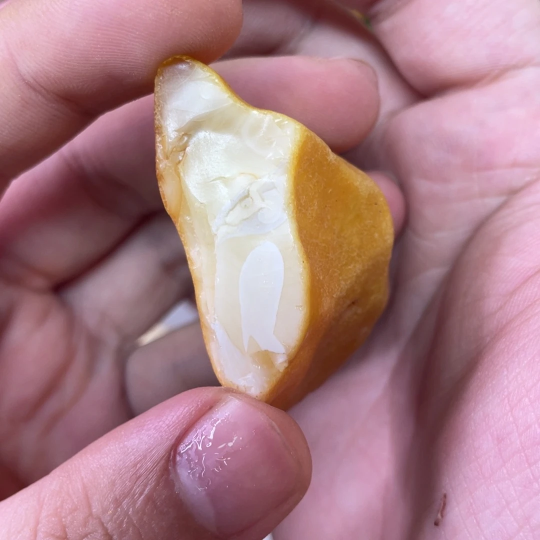 定制琥珀天然琥珀公主扣