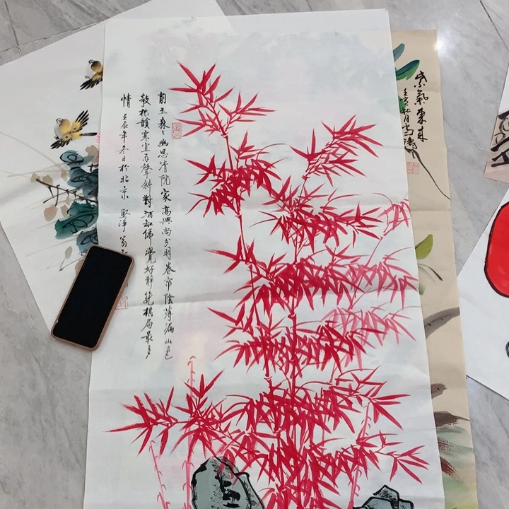 国画艺术作品欣赏纸本