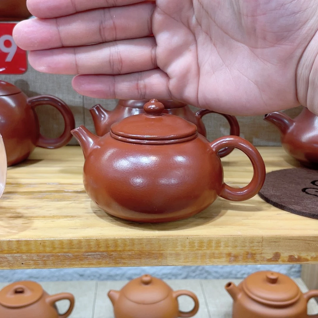 茶壶紫砂柿**意120毫升浮力…全品一套