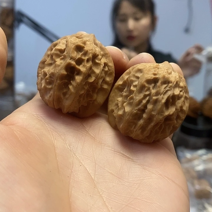 文玩核桃把件32.5天通宝迷你小众