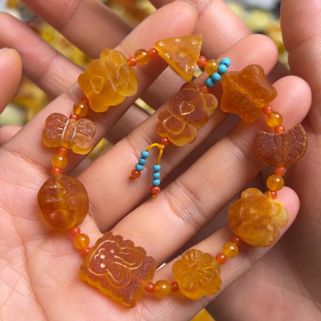 未镶嵌蜜蜡裸石蜜蜡