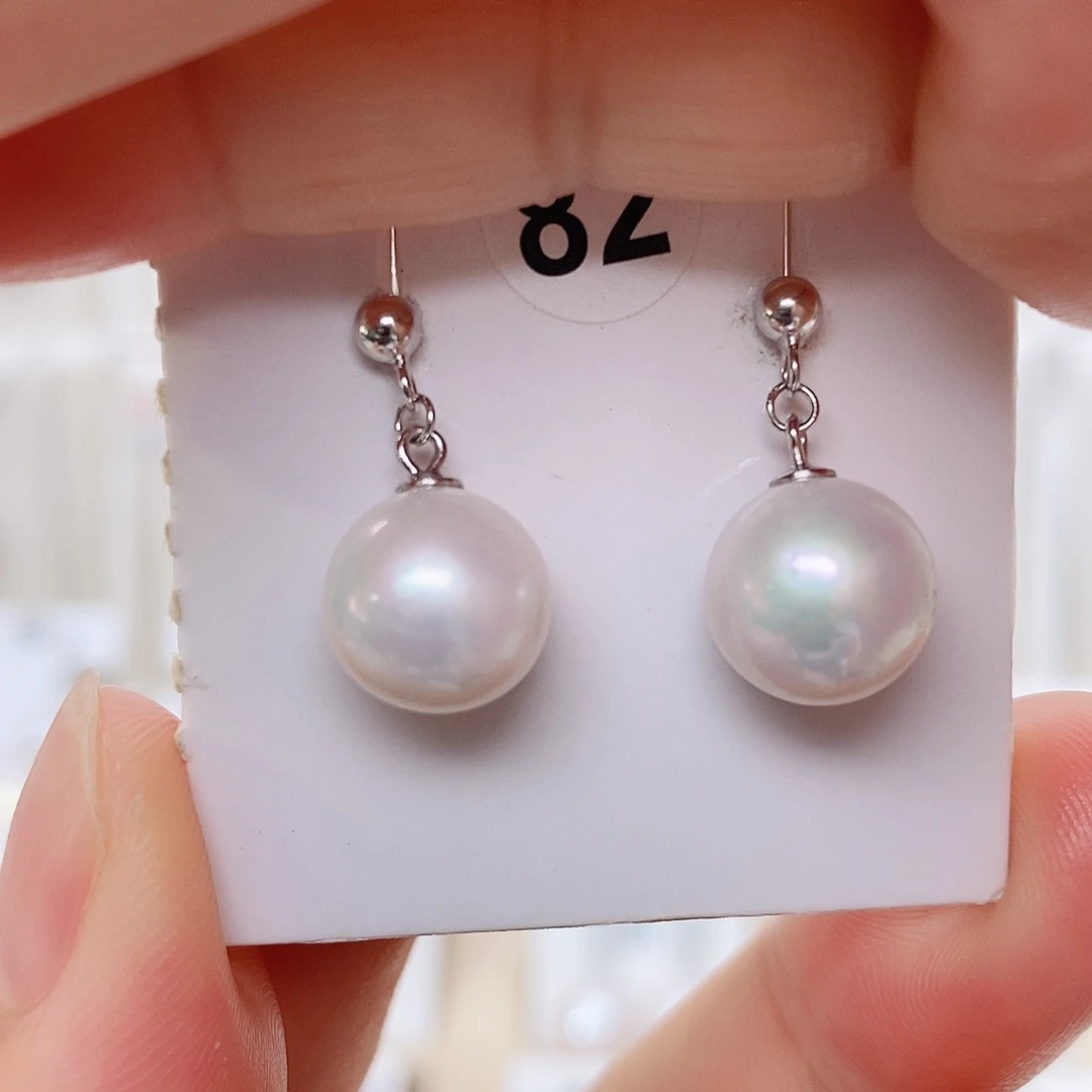 颈饰银S925镶嵌淡水珍珠