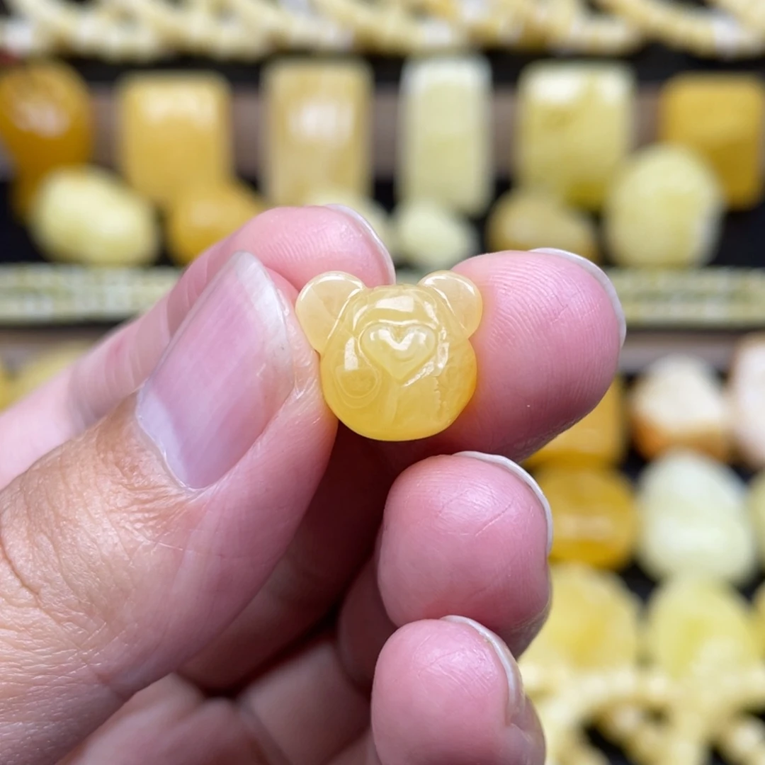 琥珀未镶嵌裸石琥珀蜜蜡