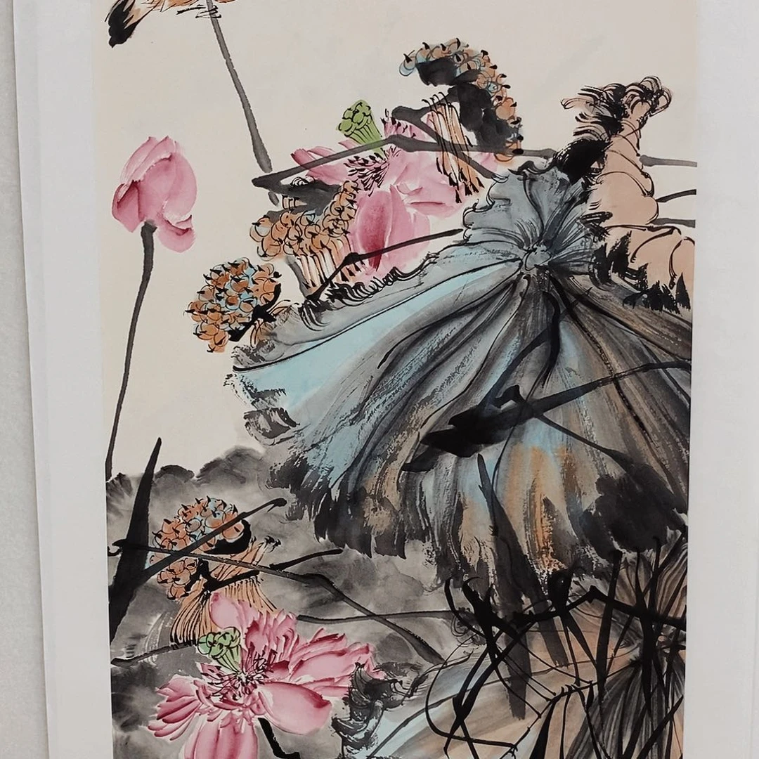 国画书画作品多次参加全国书画