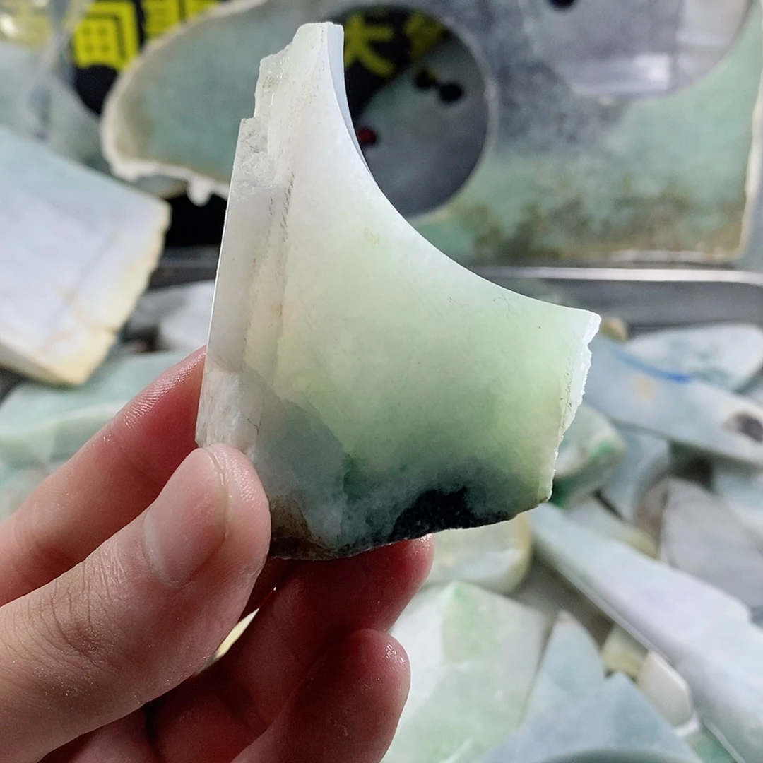 散珠翡翠天然缅甸翡翠a货47