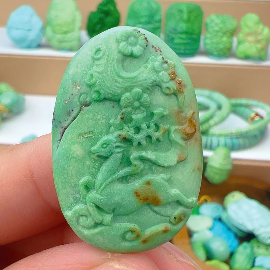 未镶嵌绿松石项链