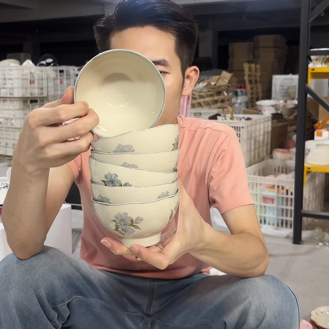 瓷微瑕陶瓷餐具釉下彩