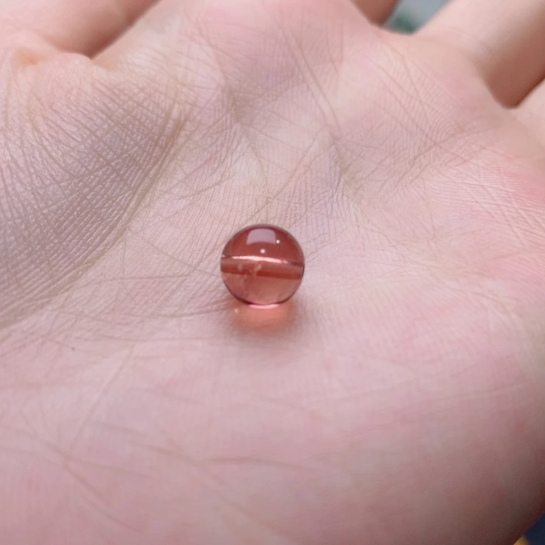 颈饰未镶嵌碧玺圆珠单颗yy