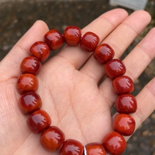 南红玛瑙手串13未镶嵌