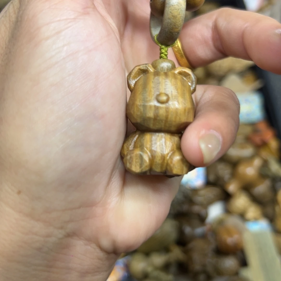 维腊木（绿檀）无事牌