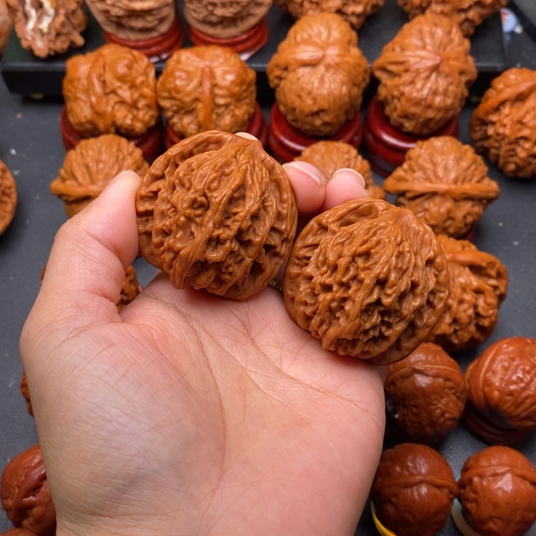 把件文玩核桃42虎头