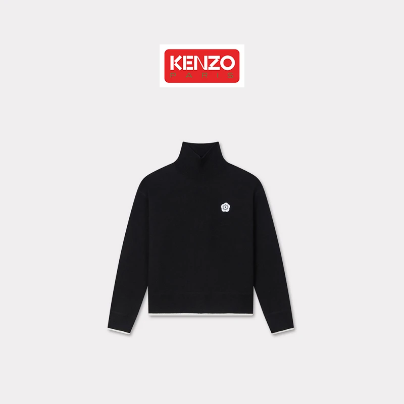 KENZO 25秋冬新品 女士海棠花BOKE 2.0毛衣