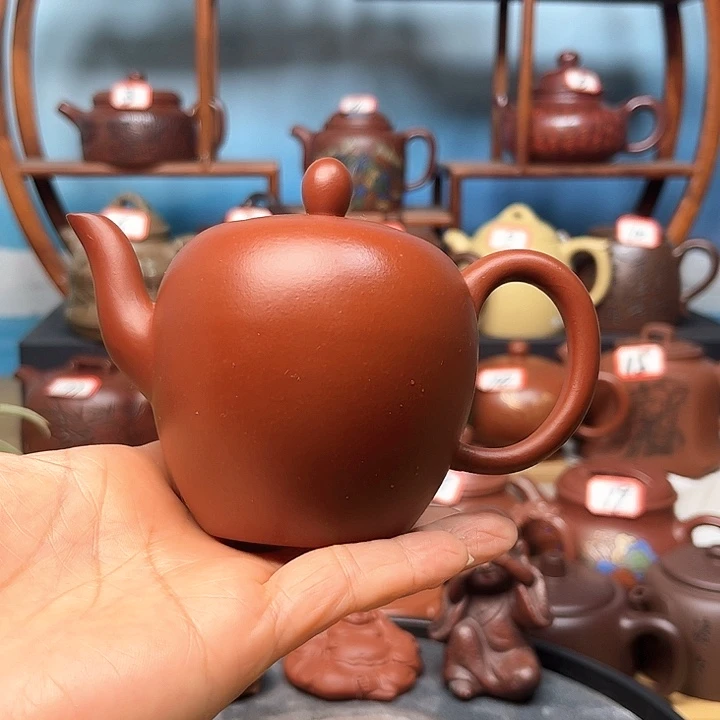 茶壶紫砂微瑕不带证书礼盒200cc