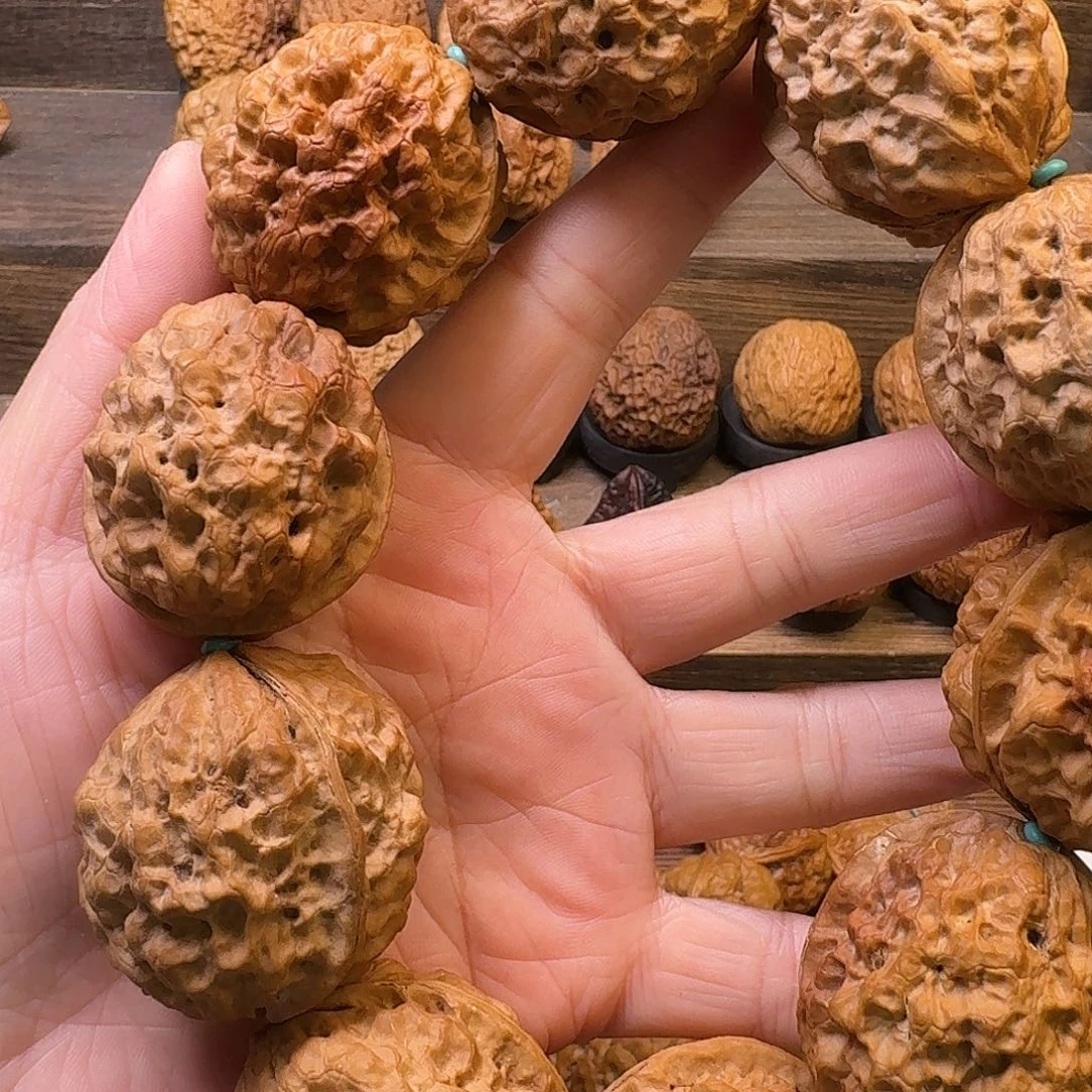 文玩核桃吊坠21金玉菩提手持36尺寸福利