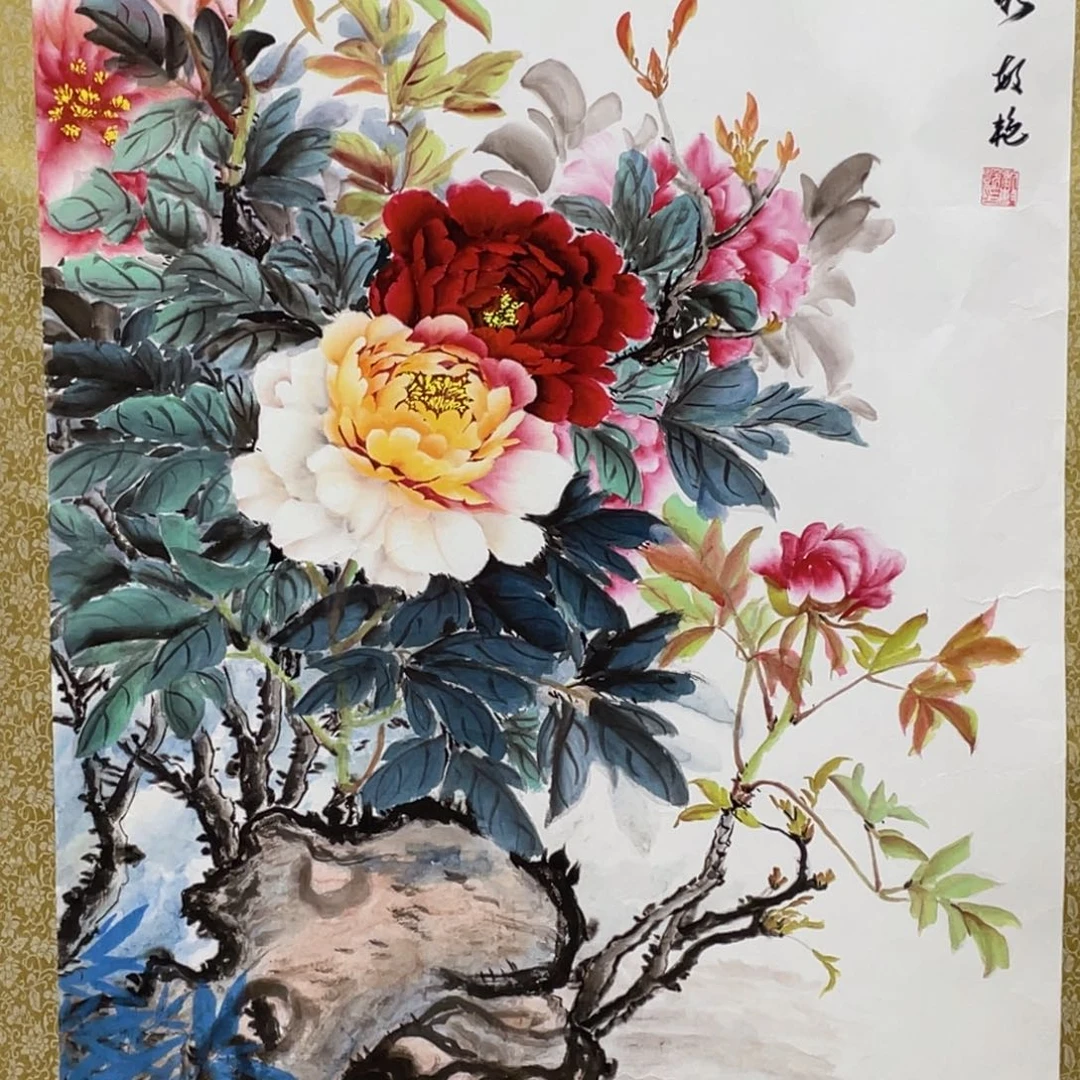 国画老师手笔手绘作品图N