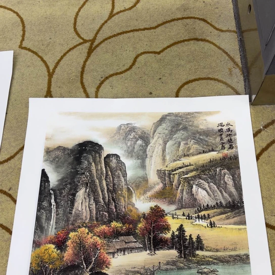 国画金*过成云起李欣主播