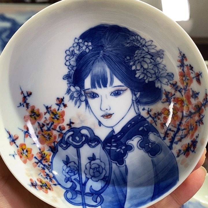 杯景德镇手工手绘陶瓷，高亮兴老师作品