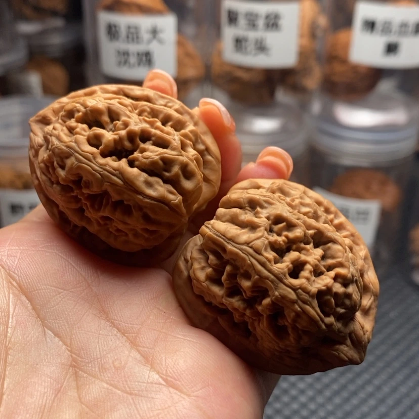【闪购商品】文玩核桃吊坠凤凰台37