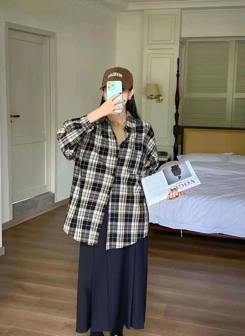 衣长74    7536【芬兰格纹】衬衣