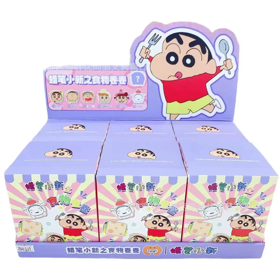 蜡笔小新食物卷卷盲盒