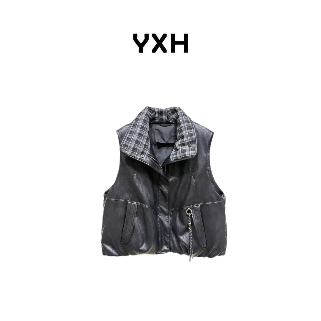 JZ 2025新款时尚百搭90白鹅绒羽绒马甲JZ77137