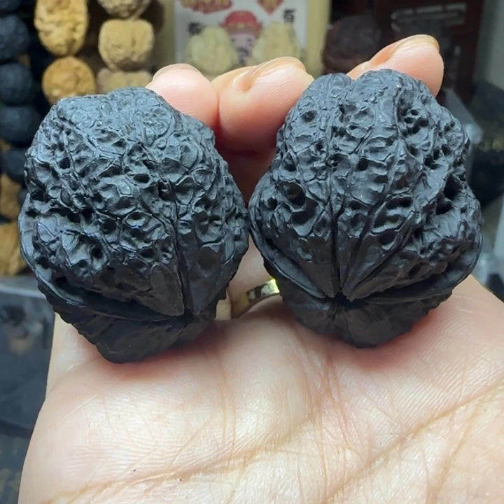 吊坠文玩核桃蝴蝶蟾39