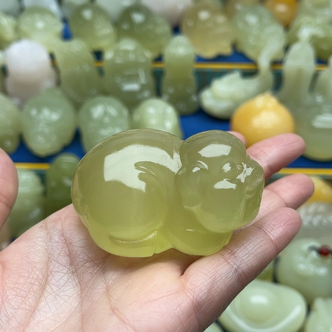 *****玉天然桌面小摆件