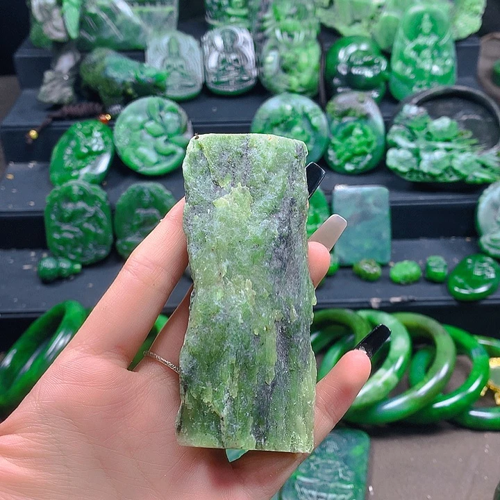 未镶嵌和田玉珠宝半成品