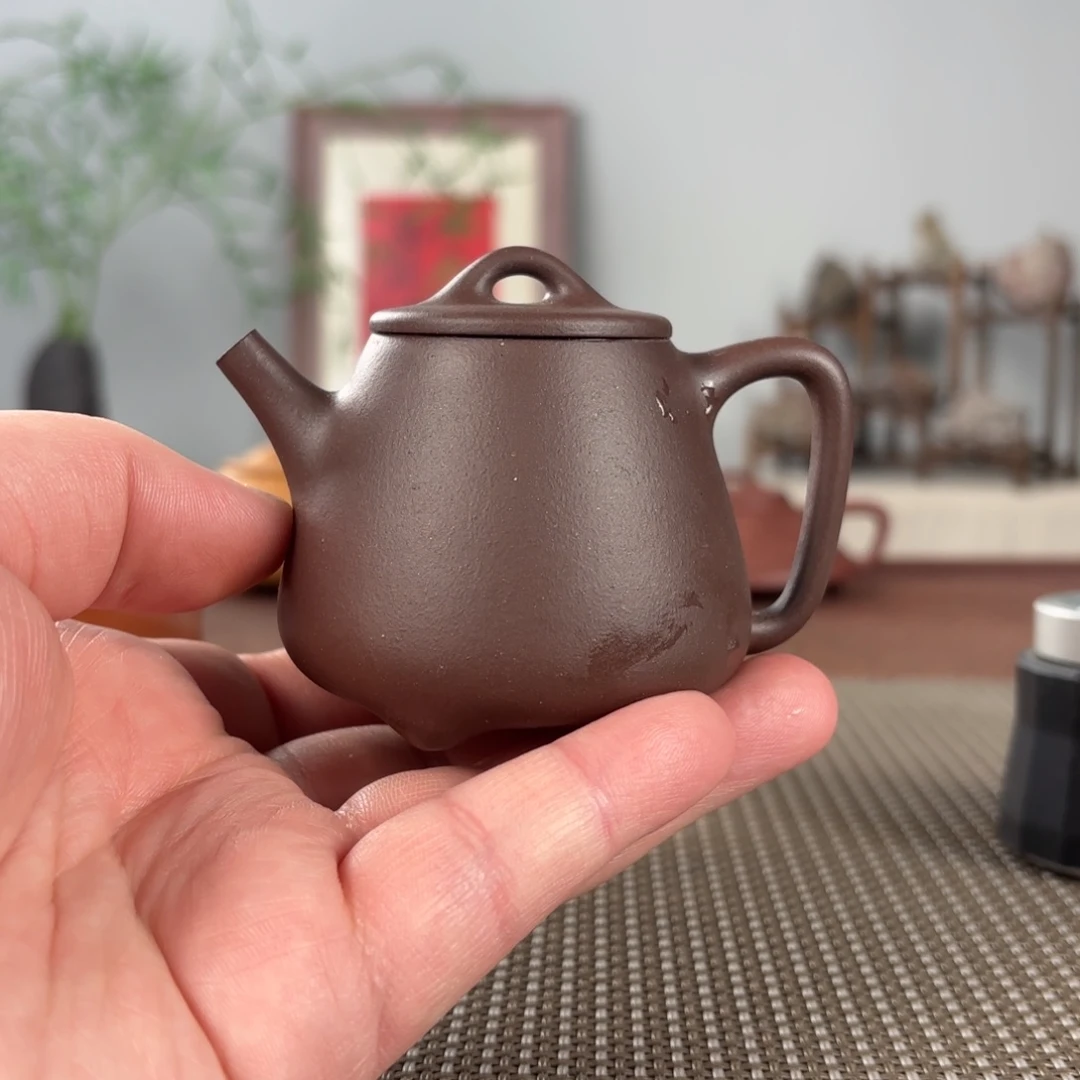 茶壶紫砂黄龙山原矿紫砂壶120