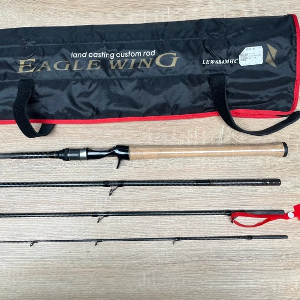 3775-99# 领峰 翼LEW684MHC枪柄路亚竿（有袋）