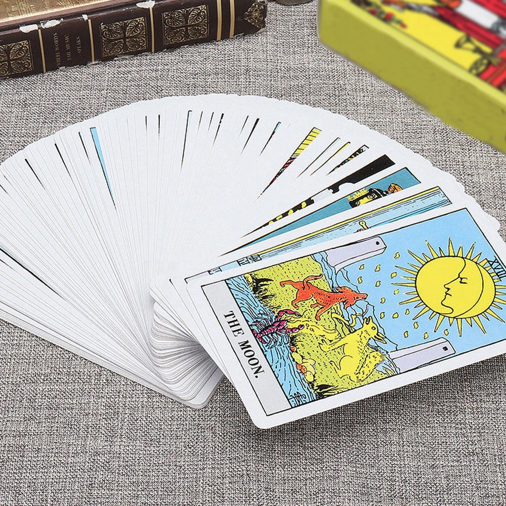 Tarot Deck Cards 英文塔罗牌新手学习英文说明书