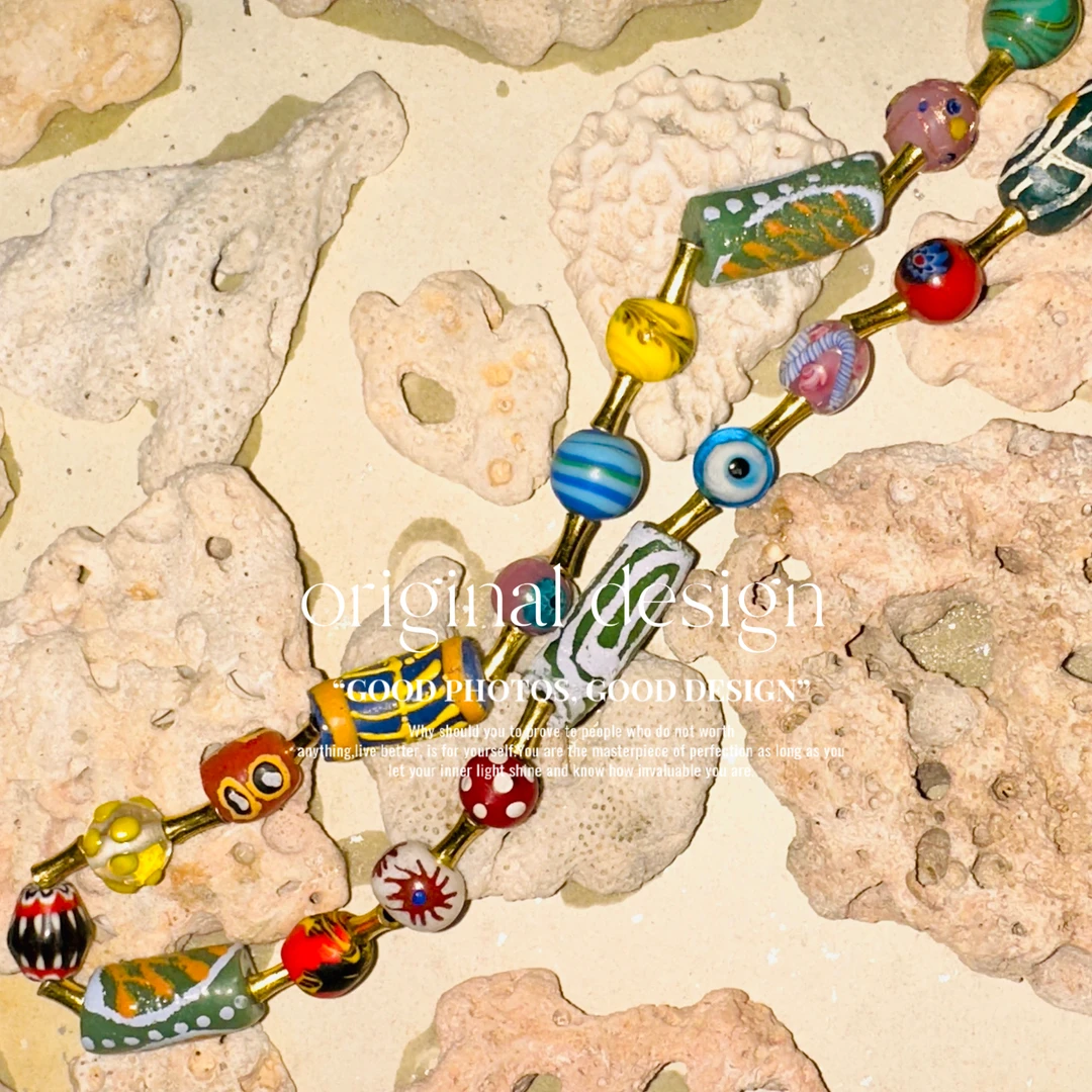 非金属珐琅项链 静静子专属纯手工原创饰品