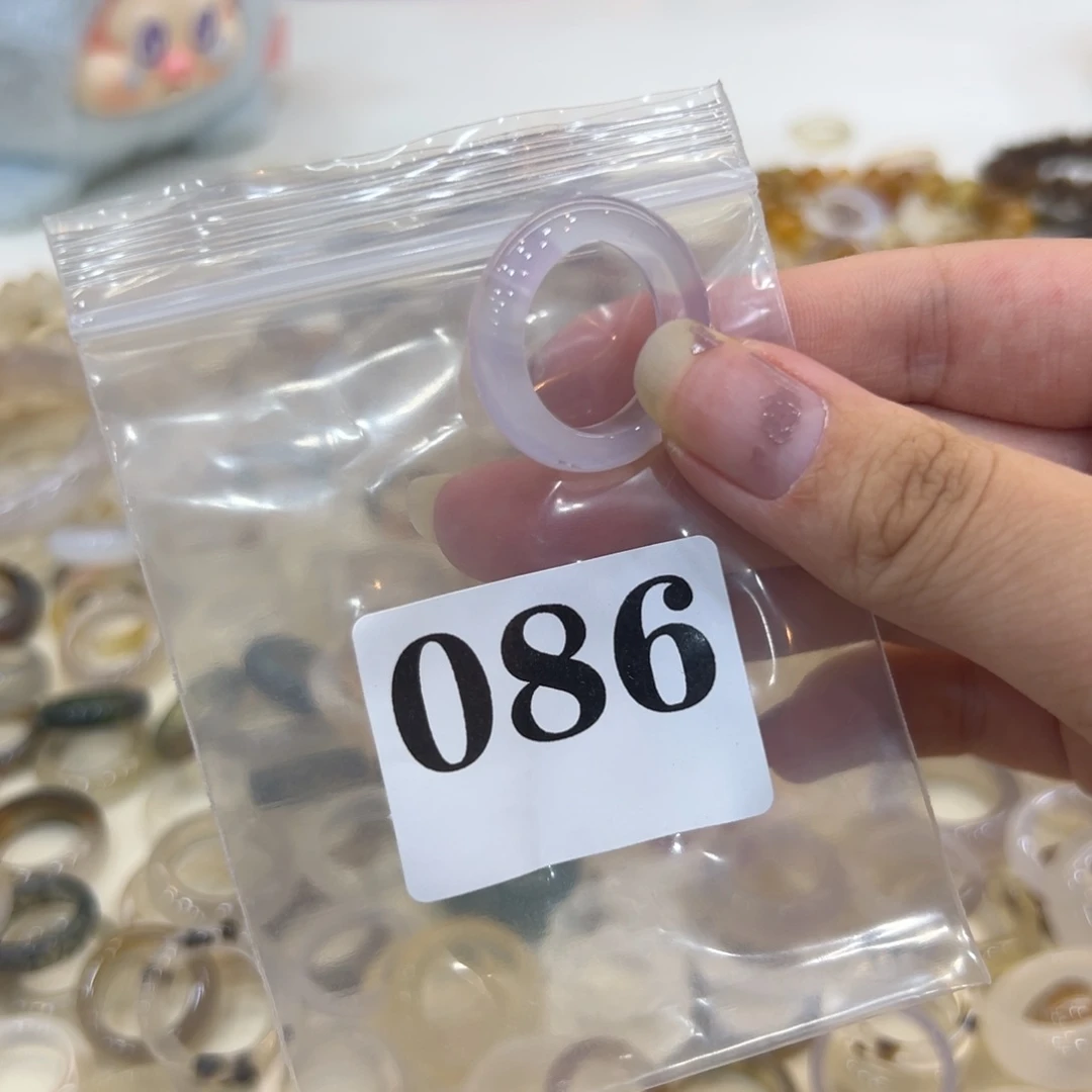 玛瑙/玉髓戒指合金86港19