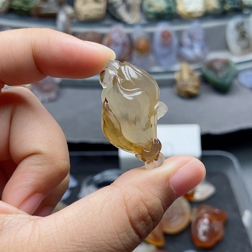 【闪购商品】未镶嵌吊坠定制玛瑙