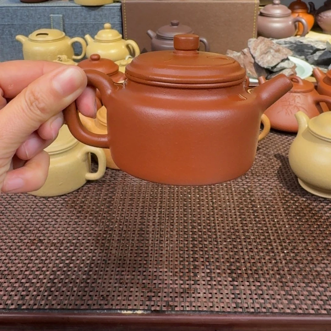朱泥茶壶130毫升左右
