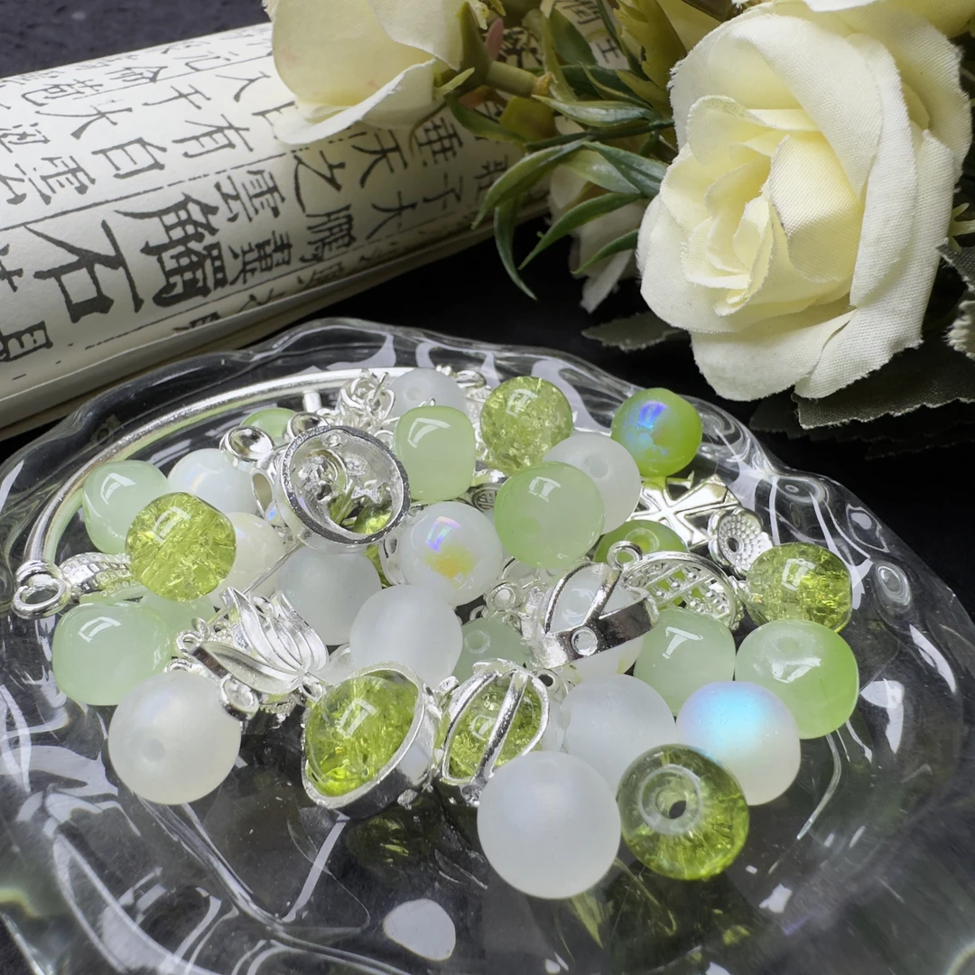 天然石水晶DIY过款链接