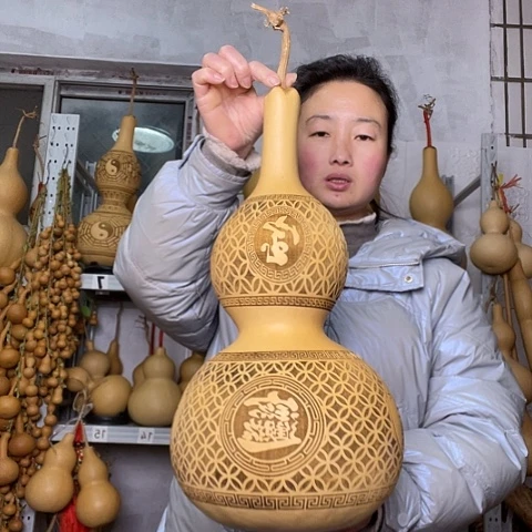 莫*天然植物葫芦文玩