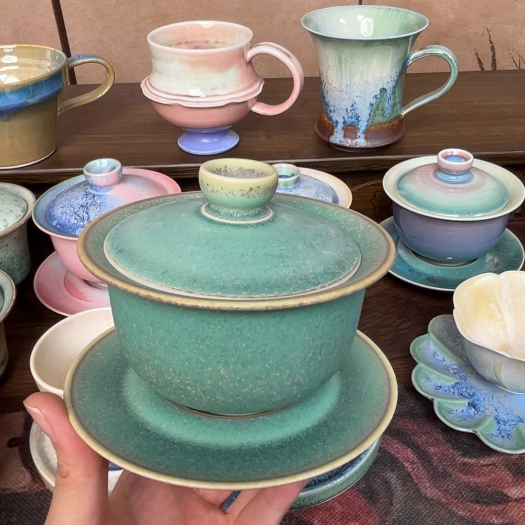 景德镇纯手工柴烧茶器