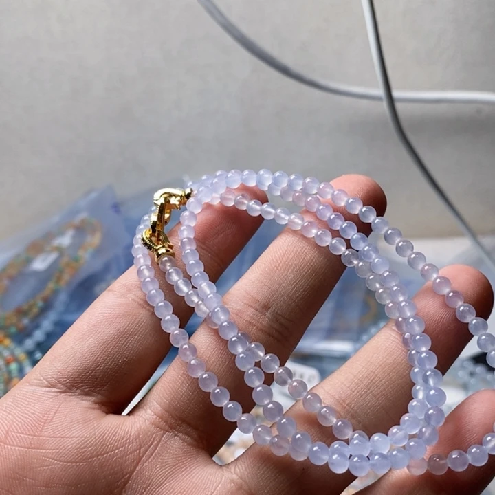 未镶嵌定制翡翠月***靓缅甸翡翠a货卡4