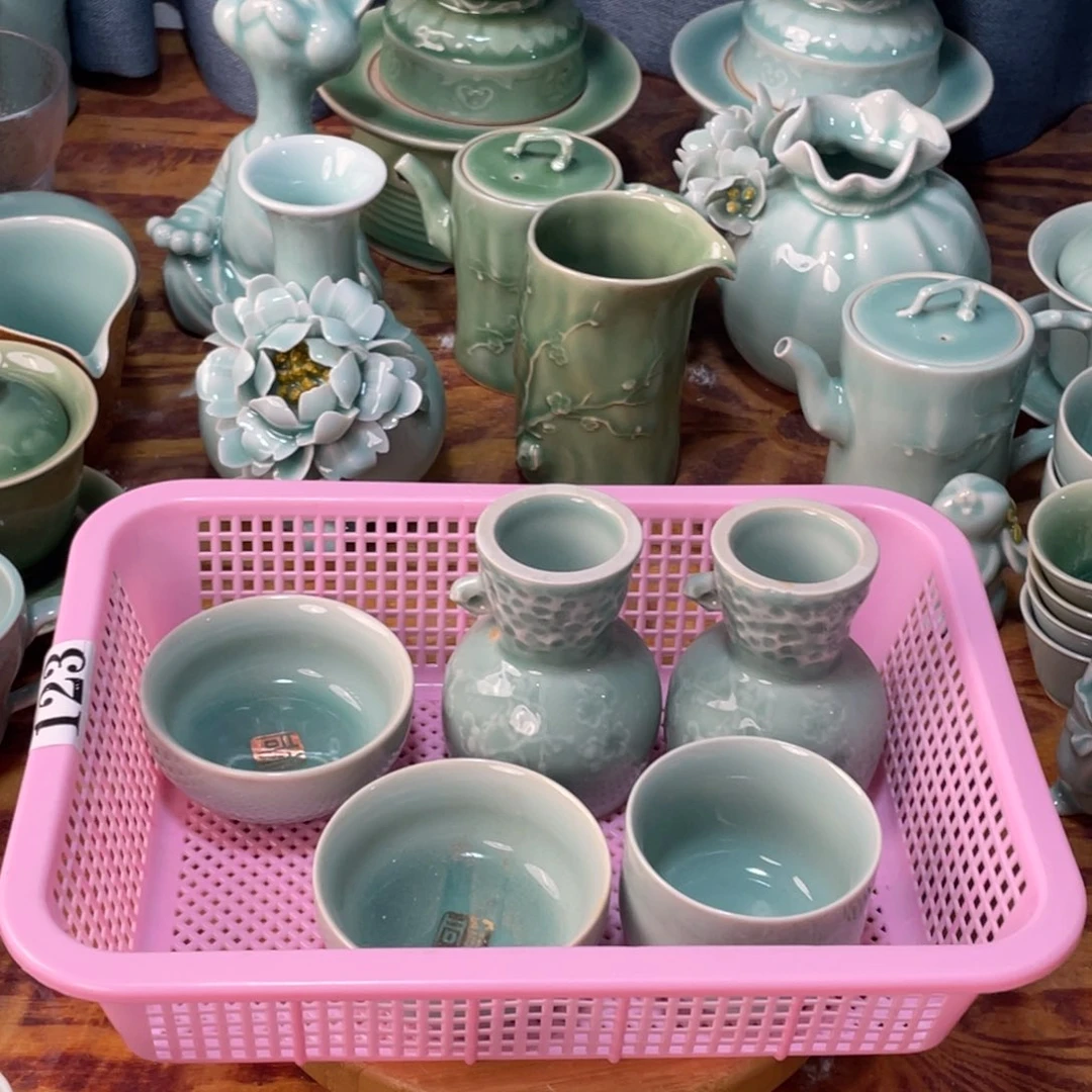 123微瑕特价青瓷青瓷