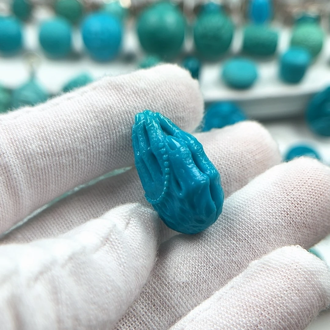 绿松石未镶嵌配饰